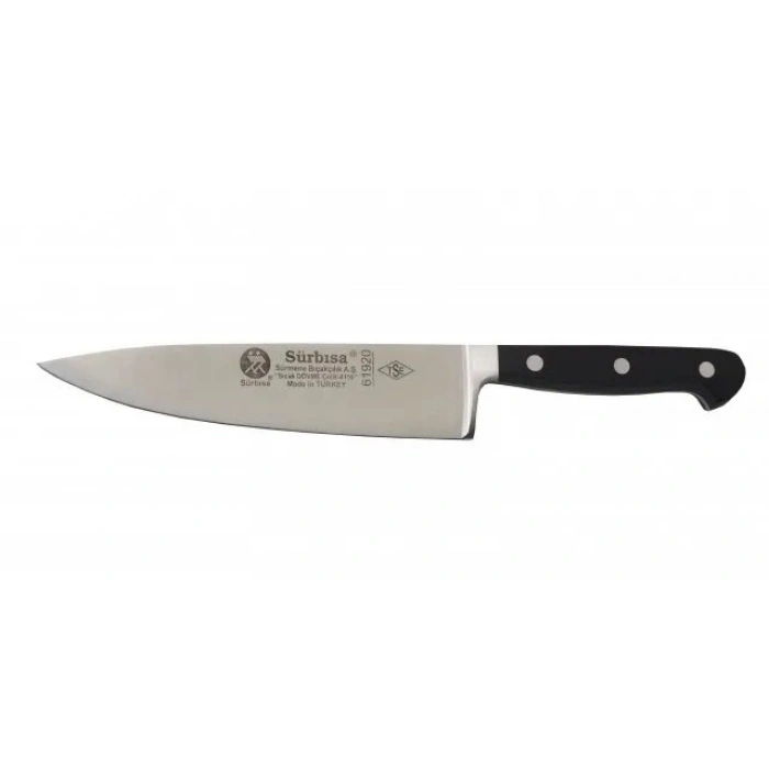 61920 - Sürmene Sıcak Dövme Şef Bıçağı 18 Cm