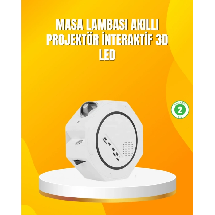 HERŞEYTREND Uzaktan Kumandalı Zamanlayıcılı Galaksi Yıldız Projektörü