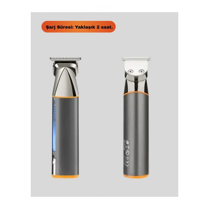 HERŞEYTREND Şarjlı 9’u 1 Arada Çok Amaçlı Erkek Bakım Seti Yıkanabilir Başlıklar