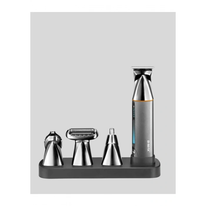 HERŞEYTREND Şarjlı 9’u 1 Arada Çok Amaçlı Erkek Bakım Seti Yıkanabilir Başlıklar