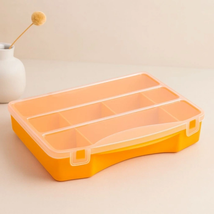 8 Bölmeli Organizer Kutusu 18x13x3.5 cm