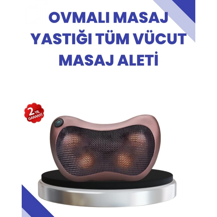 8 Toplu Derin Yoğurma Masaj Yastığı Ev ve Araç Kullanımına Uygun