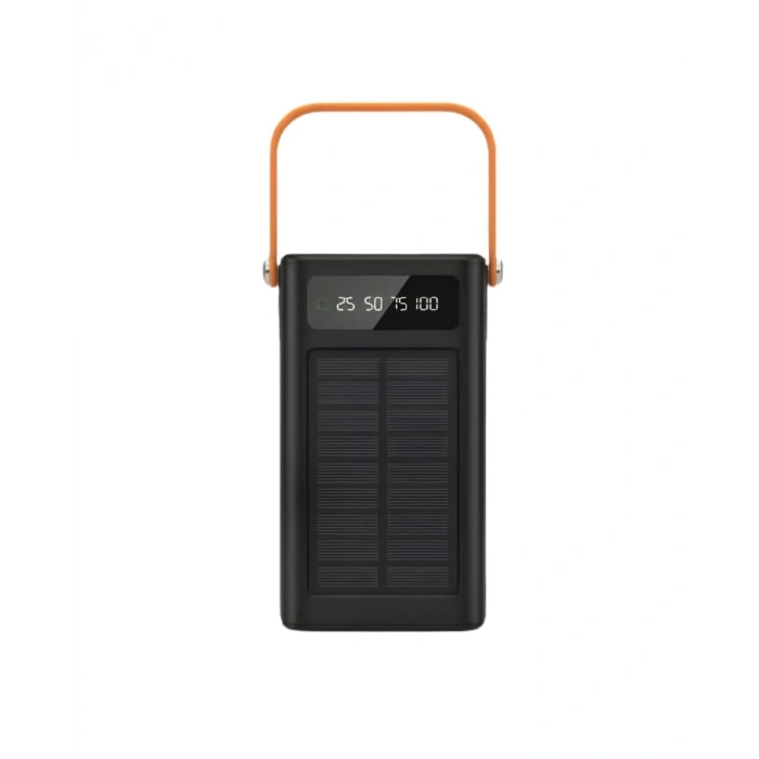 80.000 Solar Şarj Özellikli Yüksek Kapasiteli Powerbank Hızlı Şarj Destekli