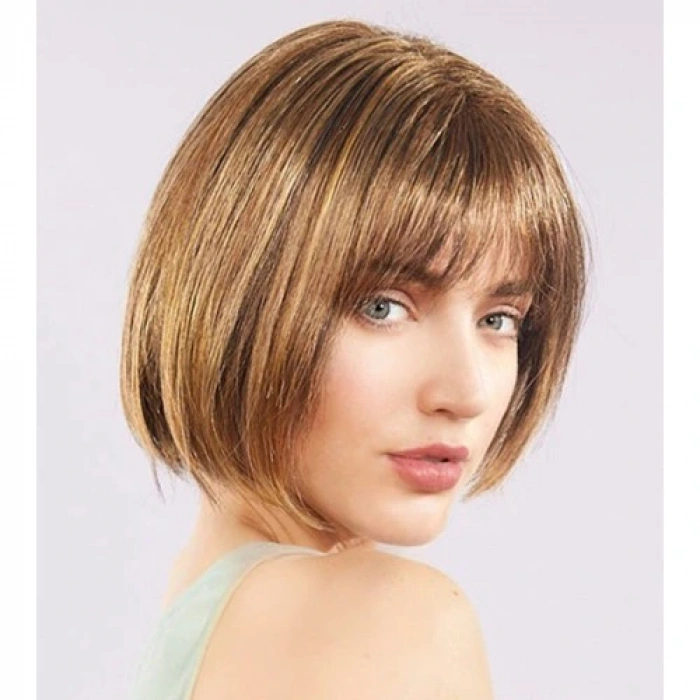HERŞEYTREND Açık Kahverengi Küt Parti Peruk