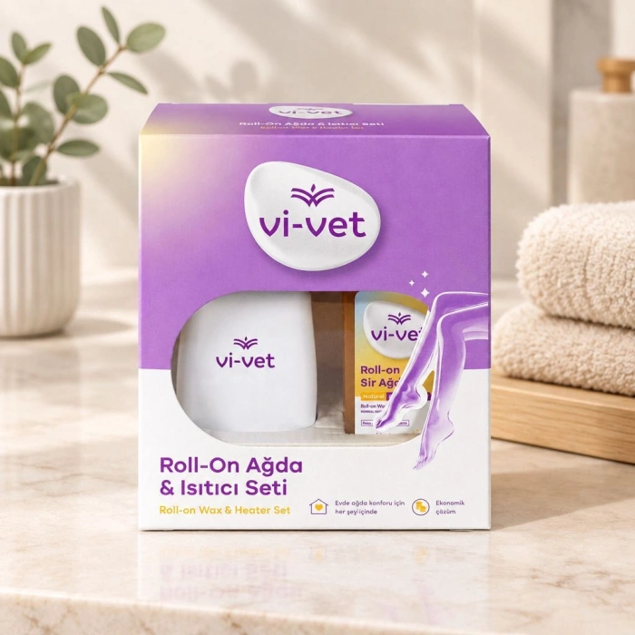 Ağda Isıtıcı ve 2 Roll-On Kartuş Seti