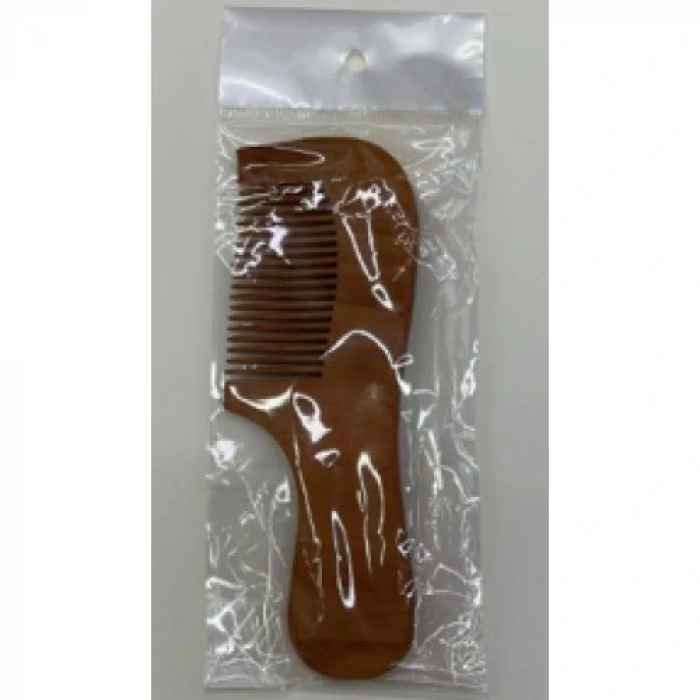 HERŞEYTREND Ahşap Saplı Tarak 20li Set 14 cm