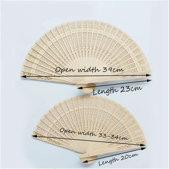 HERŞEYTREND Ahşap Yelpaze