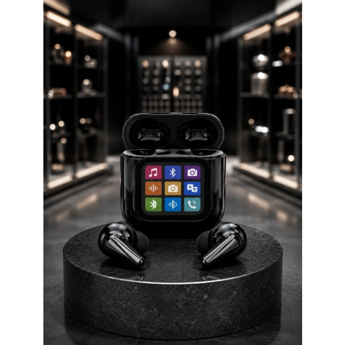 AI Destekli Dokunmatik Ekranlı Kablosuz Bluetooth Kulaklık