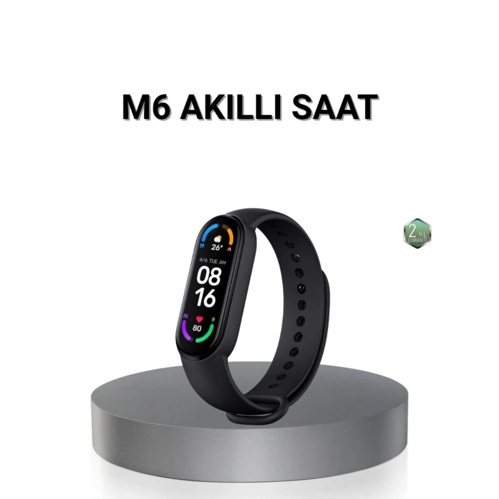 Akıllı Bileklik – Kalp Atış, Uyku ve Adım Takibi, IP67 Su Geçirmez