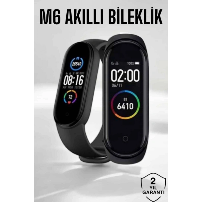 Akıllı Bileklik Su Geçirmez Bileklik, Uzun Pil Ömrü ve Hızlı Şarj Özelliği