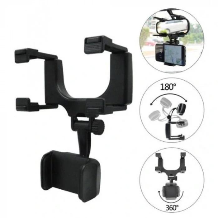 HERŞEYTREND Araba Dikiz Aynasına Takılan Telefon Tutucu