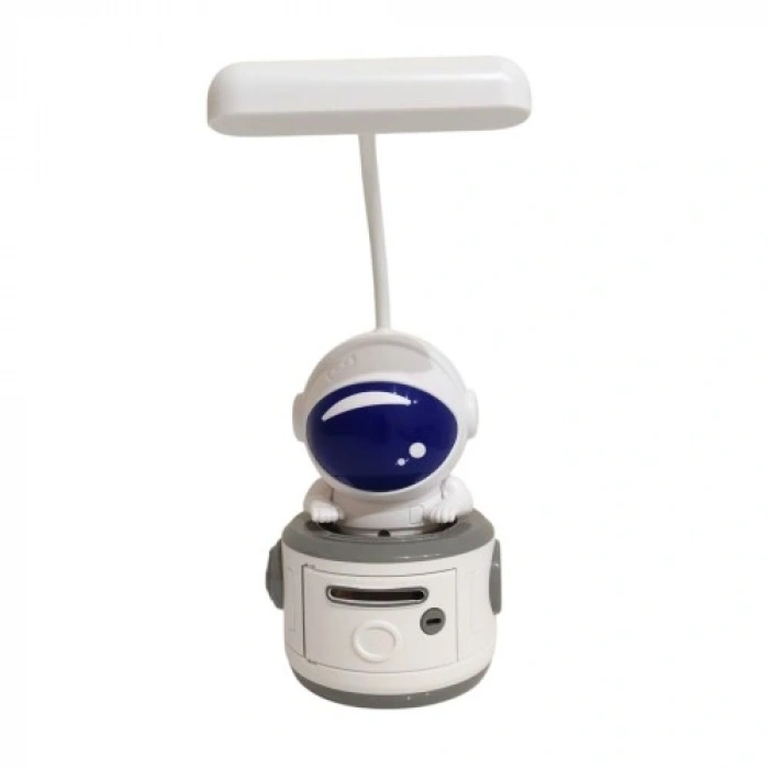 HERŞEYTREND Astronot Şekilli Şarjlı Kumbaralı Masa Lambası