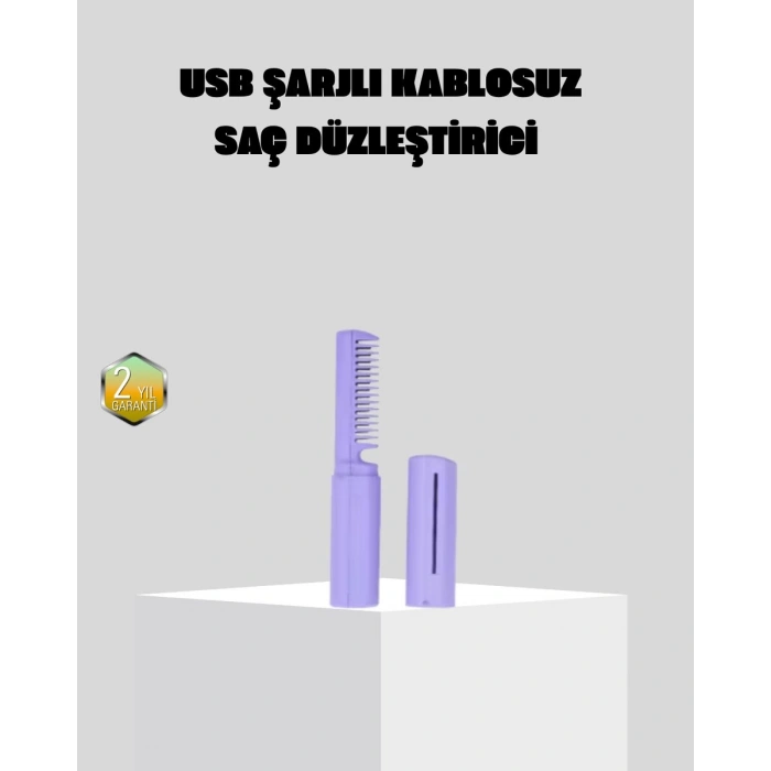 Ayarlanabilir Isı Kontrollü Saç Şekillendirici – İnce ve Kalın Tellere Uyumlu