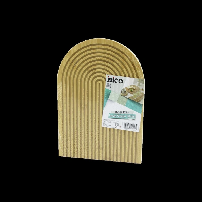 Bambu Servis Tepsisi Sunum Tahtası 22x32 cm (Çift Taraflı)