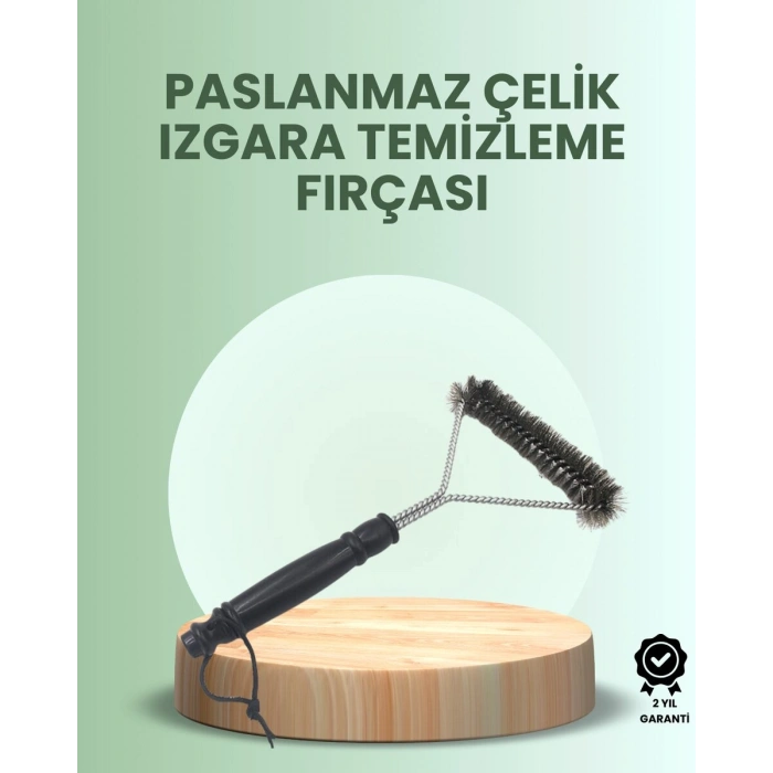 Barbekü ve Mangal İçin Tel Izgara Temizleyici Fırça