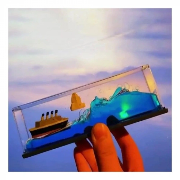 HERŞEYTREND Batmayan Gemi Akvaryum