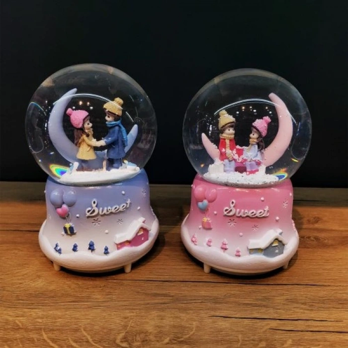 HERŞEYTREND Büyük Boy Püskürtmeli Kar Küresi