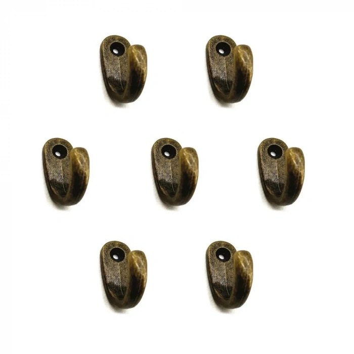Büyük Tekli Fincan Askı, Dekor Askısı - Antik, 12x23x30 Mm