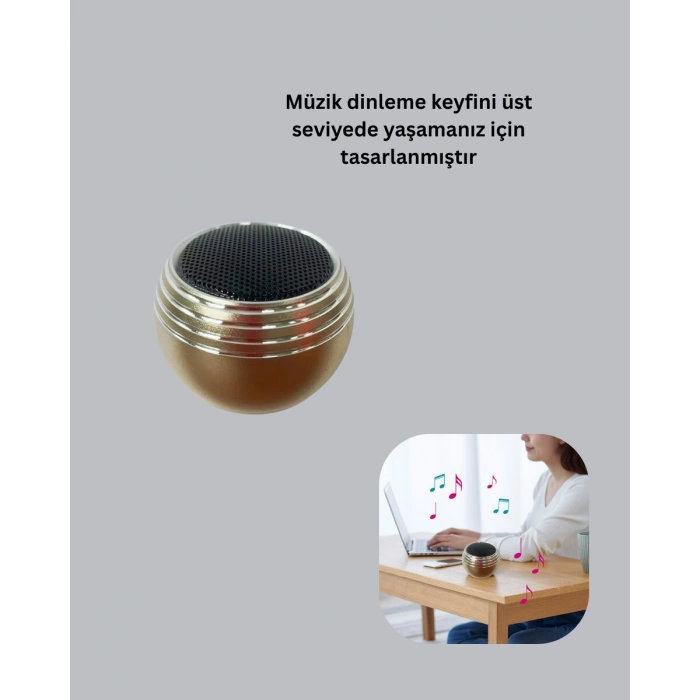 Cep Boy Bluetooth Hoparlör Güçlü Ses Çıkışı TWS Destekli Yeni Nesil