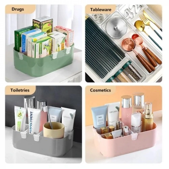 HERŞEYTREND Çok Amaçlı Buzdolabı Raf Ayırıcı 10 Adet