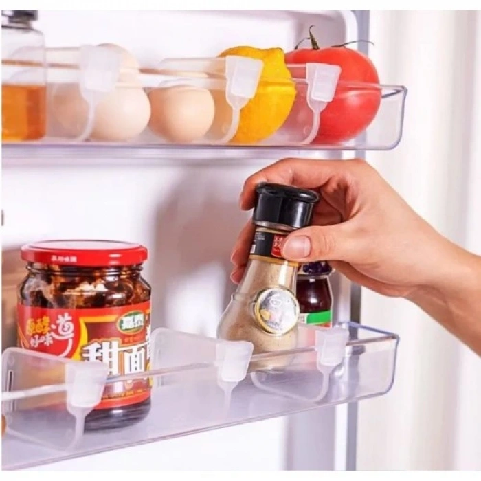 HERŞEYTREND Çok Amaçlı Buzdolabı Raf Ayırıcı 10 Adet