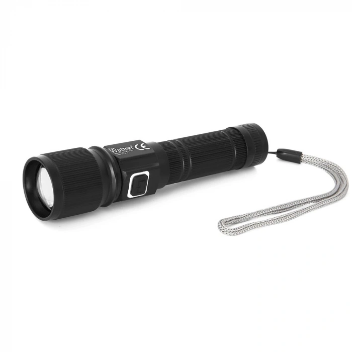 Cree Tg Led 1000 Lümen Göstergeli Fonksiyonel El Feneri  Wt-732