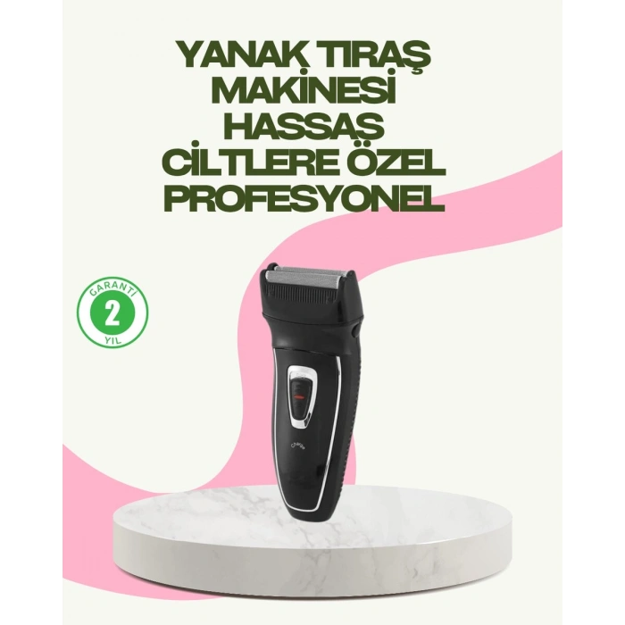 Darbelere Dayanıklı Kablosuz Erkek Tıraş Aleti