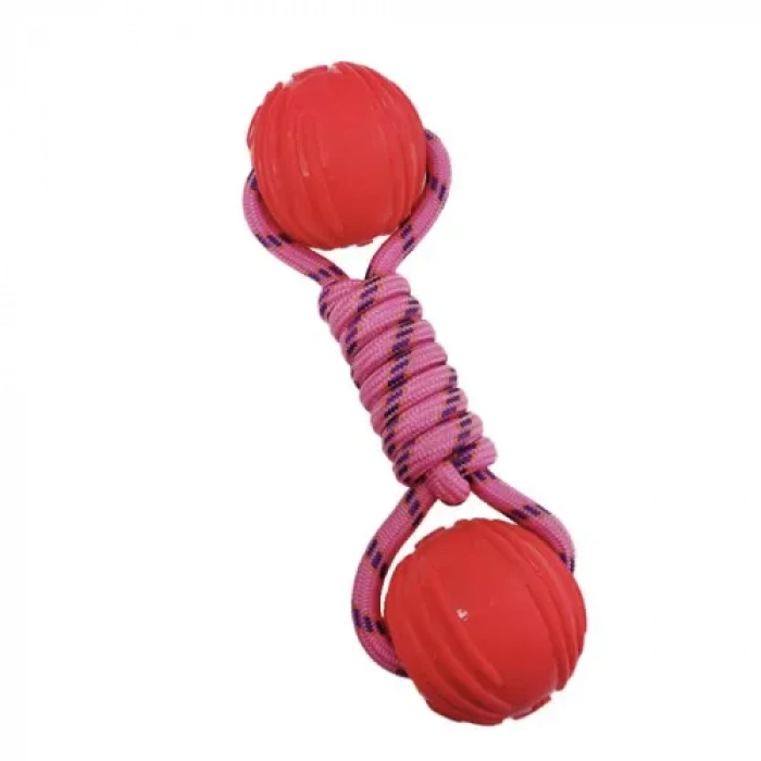 HERŞEYTREND Dayanıklı Kauçuk Toplu Köpek Oyuncağı