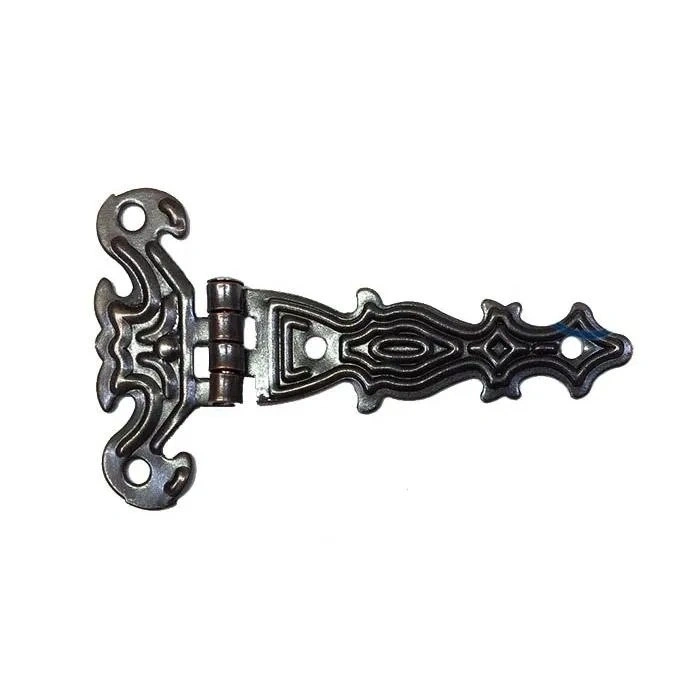 Dekoratif, Sac Tek Kuyruklu Menteşe - 40x68 Mm, Küçük, Eskitme, 1 Adet