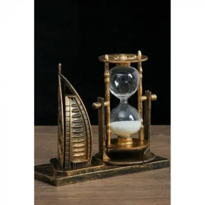 HERŞEYTREND Dekoratif Yelkenli Kum Saati