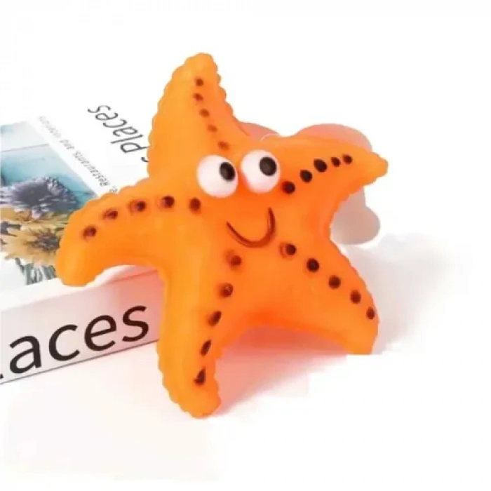 HERŞEYTREND Denizyıldızı Figürlü Köpek Çiğneme Oyuncağı