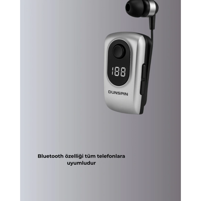 Dijital Ekranlı Bluetooth Kulaklık – Titreşimli Bildirim, 25 Saat Kullanım Yeni Nesil