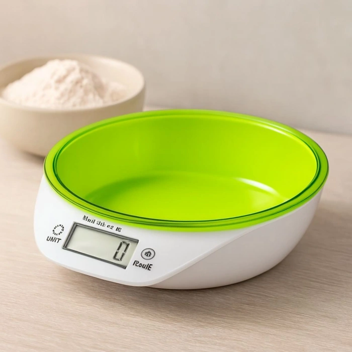 Dijital Kaseli Mutfak Terazisi 5kg/1g (Pilli)