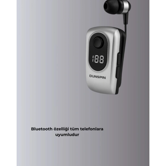 Dsf 220 Kablosuz Klipsli Bluetooth Kulaklık