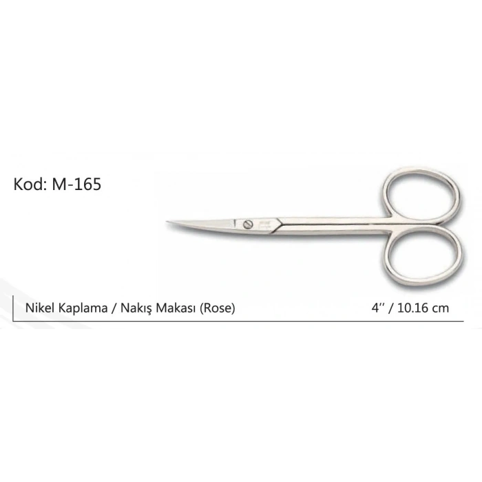 Europe Nakış Makası Süper Kalite No:4 10,16 Cm