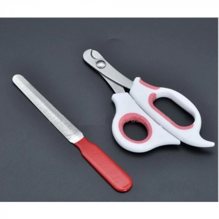 HERŞEYTREND Evcil Hayvan Tırnak Makası ve Törpü Seti