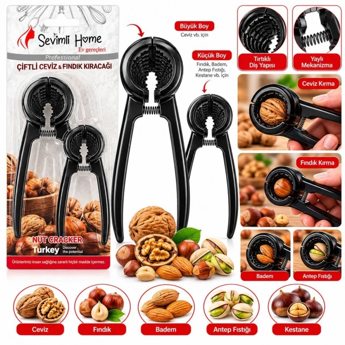 FINDIK & CEVİZ) KIRACAK (2PCS)