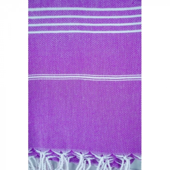 HERŞEYTREND Gelin Çeyiz Mor Peştemal
