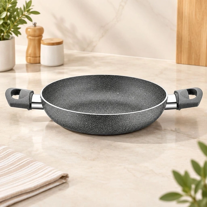 Granit Kaplama Çift Saplı Sahan 20 cm