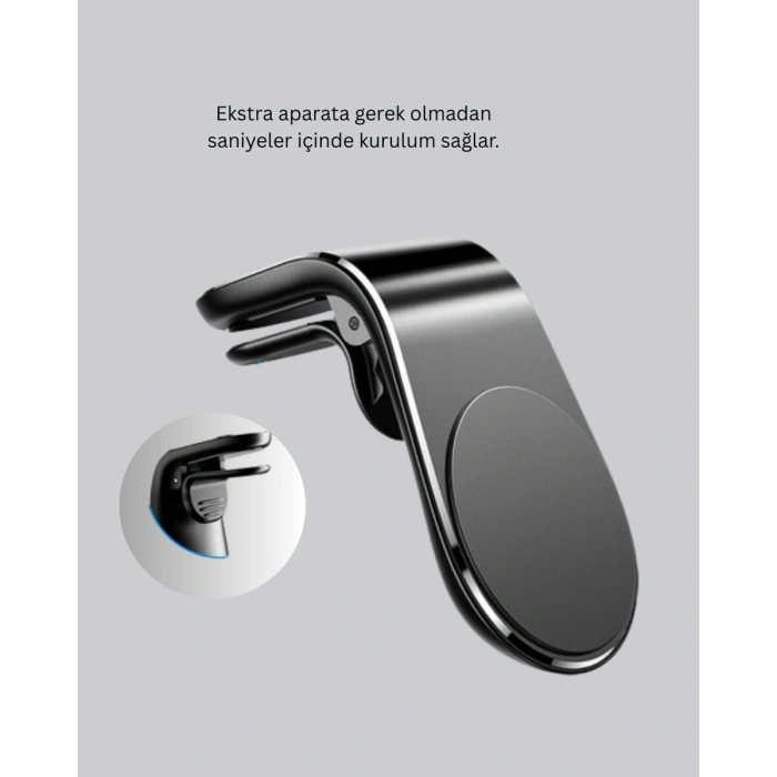 Güçlü Mıknatıslı Araç İçi Telefon Tutucu – Evrensel Uyum Yeni Nesil