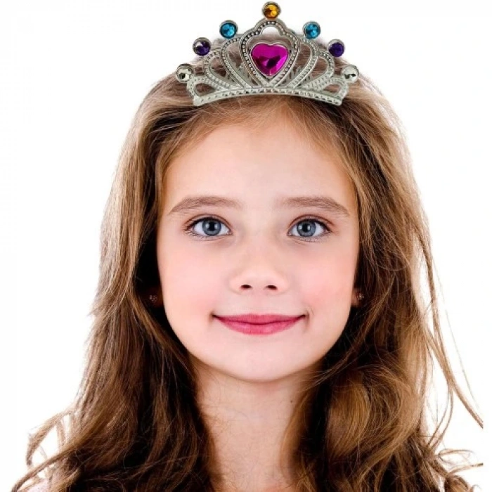 HERŞEYTREND Gümüş Taraklı Prenses Tacı