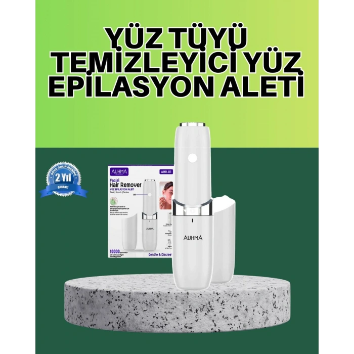 Hassas Ciltler İçin LED Destekli Yüz Epilasyon Cihazı