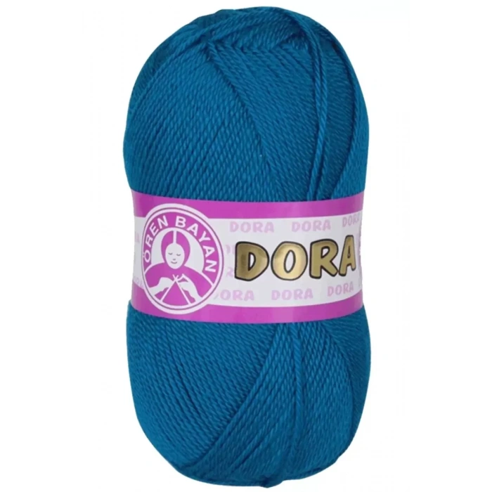 HERŞEYTREND 1 Adet Dora El Örgü İpi Yünü 100 gr 026 Okyanus