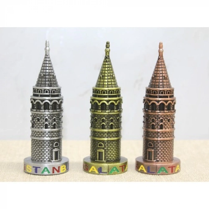 HERŞEYTREND 10 cm Metal Galata Kulesi