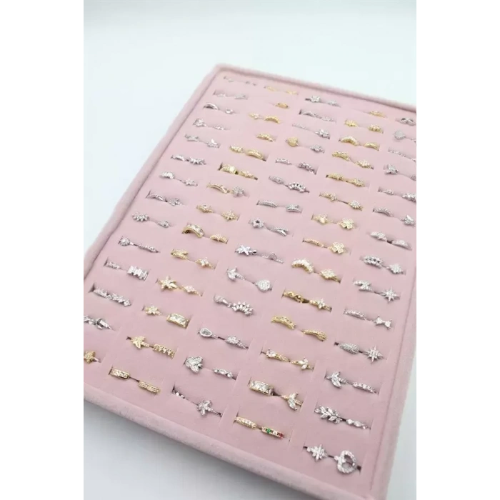 HERŞEYTREND 140lı Standlı Halka Tragus Küpe - ÇOK RENKLİ