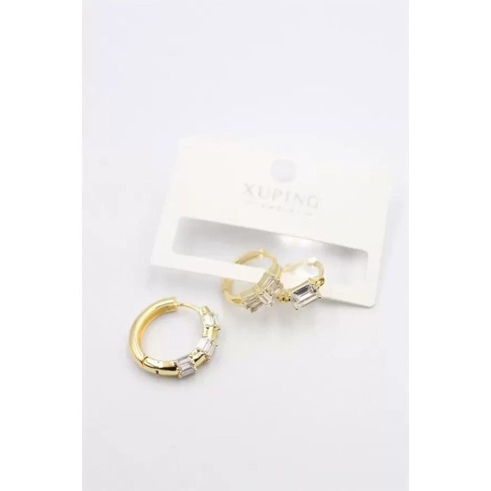 HERŞEYTREND 3lü Xuping Küpe - Altın