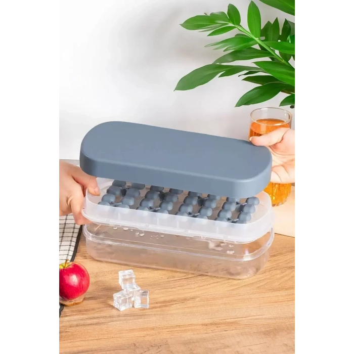 HERŞEYTREND 32 Gözlü Hazneli Silikon Buzluk MP-7075