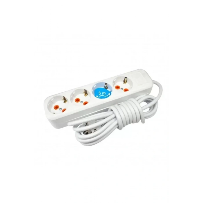 HERŞEYTREND 4lü 3 Metre Top. Grup Priz Royaleks-Ast403