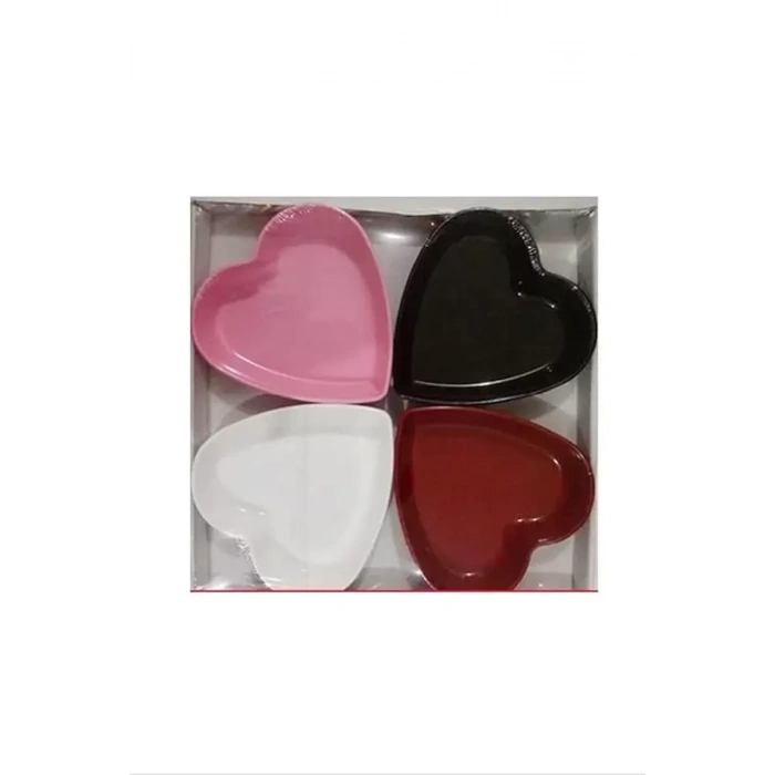 HERŞEYTREND 4 Parça Kalp Çerezlik Royaleks-M11349