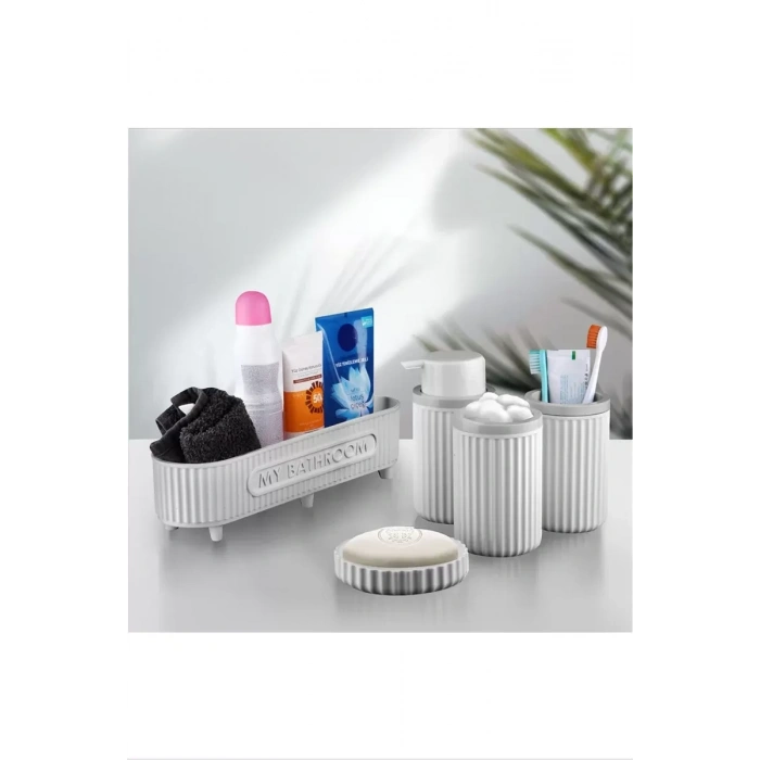 HERŞEYTREND 5li Banyo Seti My Bathroom Serisi Royaleks-EMN3386